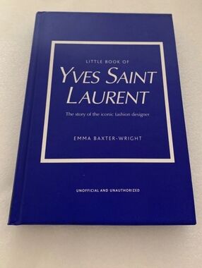 NEW Yves Saint Laurent Fashion Book